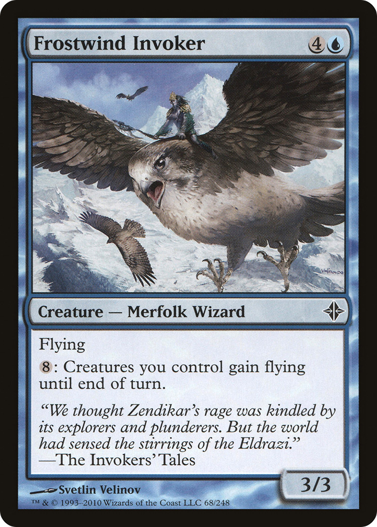 Frostwind Invoker (ROE-068) Foil