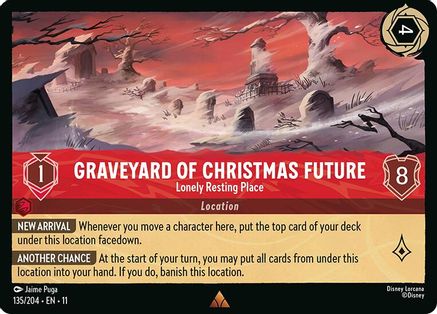 Graveyard of Christmas Future (Lonely Resting Place) - 135/204 - Rare