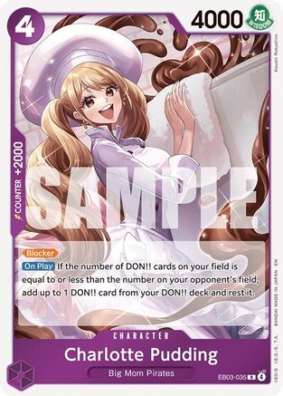 Charlotte Pudding - (EB03-035) - Rare