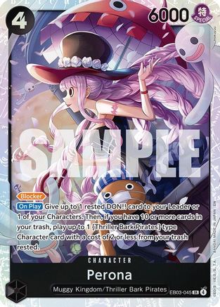 Perona (045) - (EB03-045) - Super Rare