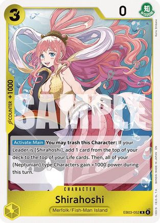 Shirahoshi - (EB03-052) - Rare