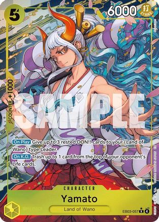 Yamato (Alternate Art) - (EB03-057) - Rare