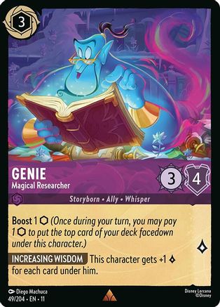 Genie (Magical Researcher) - 49/204 - Rare