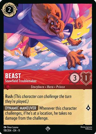 Beast (Snowfield Troublemaker) - 118/204 - Super Rare (Foil)