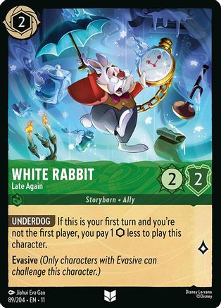 White Rabbit (Late Again) - 89/204 - Uncommon (Foil)