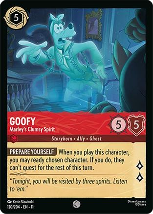 Goofy (Marley's Clumsy Spirit) - 120/204 - Common (Foil)