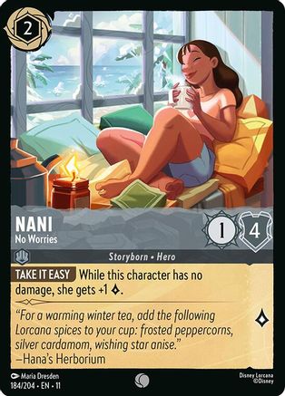 Nani (No Worries) - 184/204 - Common (Foil)