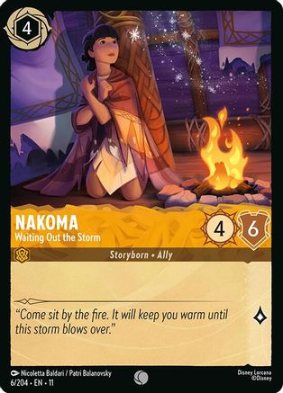 Nakoma (Waiting Out the Storm) - 6/204 - Common (Foil)