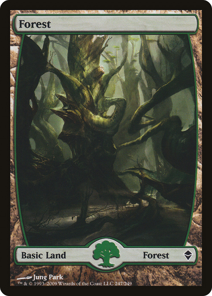 Forest (247) - Full Art (ZEN-247) Foil