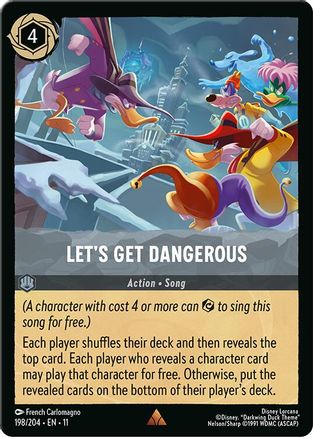 Let's Get Dangerous - 198/204 - Rare (Foil)