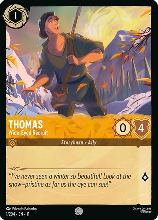 Thomas (Wide-Eyed Recruit) - 1/204 - Common