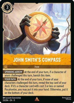 John Smith's Compass - 33/204 - Rare