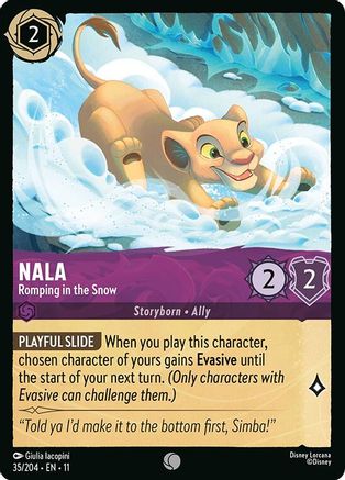 Nala (Romping in the Snow) - 35/204 - Common