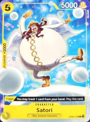 Satori (Welcome Pack Vol. 1) (OP05-105) - One Piece Promotion Cards }