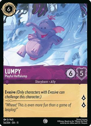 Lumpy (Playful Heffalump) - 56/204 - Common