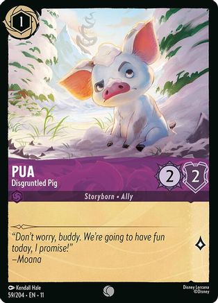 Pua (Disgruntled Pig) - 59/204 - Common