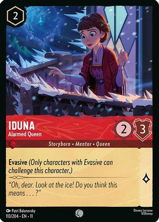 Iduna (Alarmed Queen) - 113/204 - Common (Foil)