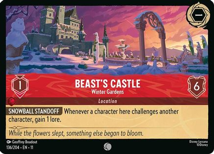 Beast's Castle (Winter Gardens) - 136/204 - Common (Foil)