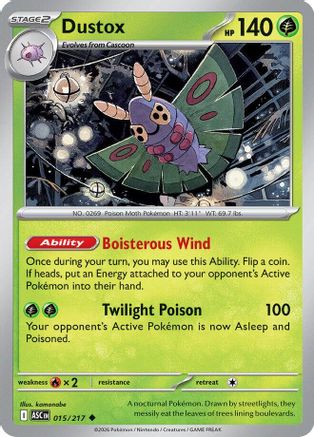 Dustox 015/217 - Uncommon