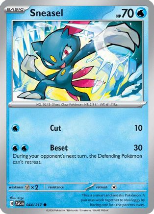 Sneasel 044 - Common