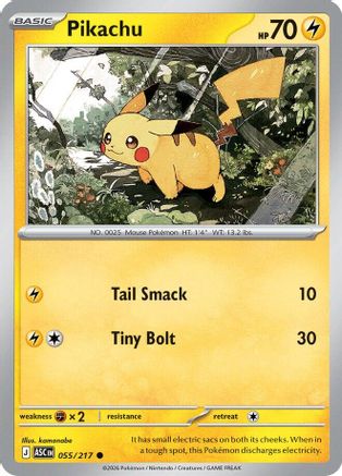 Pikachu 055 - Common