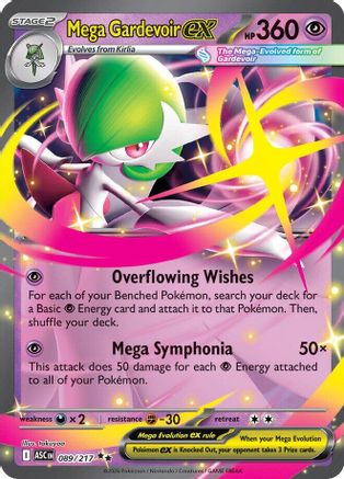Mega Gardevoir ex 089 - Double Rare