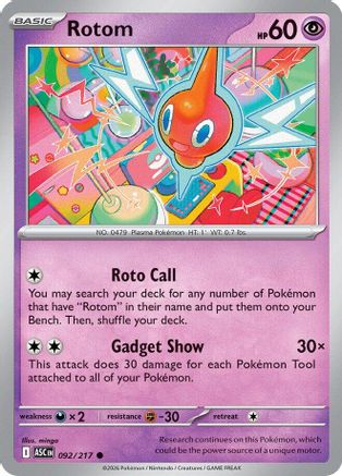 Rotom 092 - Common