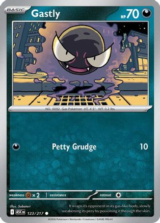 Gastly 123 - Common