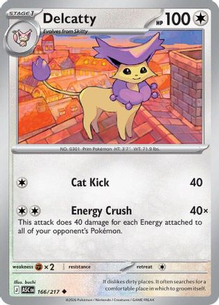 Delcatty 166 - Uncommon