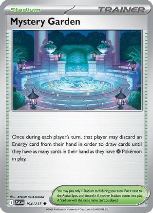 Mystery Garden 194 - Uncommon Reverse Holo