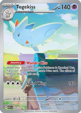 Togekiss 235/217 - Illustration Rare