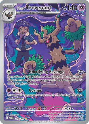 Hop's Trevenant 237/217 - Illustration Rare