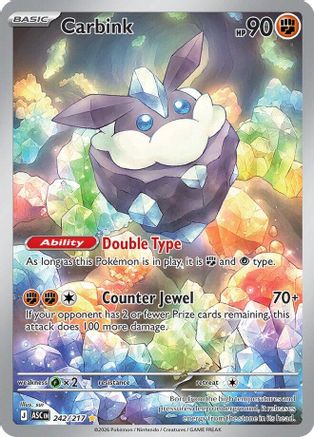 Carbink 242/217 - Illustration Rare