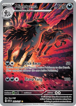 Mightyena 243/217 - Illustration Rare