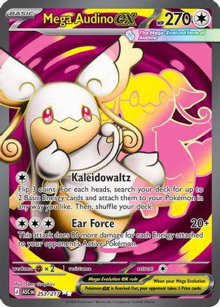 Mega Audino ex 253/217 - Ultra Rare