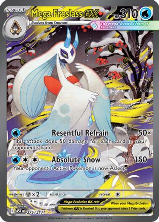 Mega Froslass ex 275/217 - Special Illustration Rare