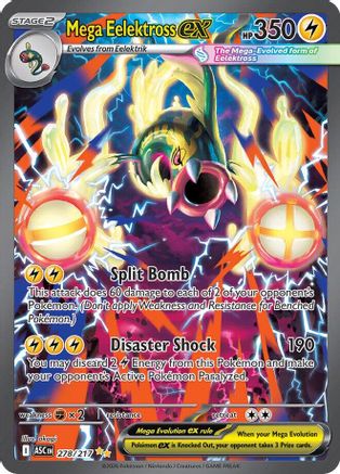 Mega Eelektross ex 278/217 - Special Illustration Rare