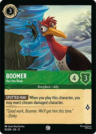 Boomer (Has the Beak) - 76/204 - Common