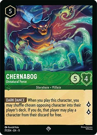 Chernabog (Unnatural Force) - 77/204 - Super Rare (Foil)