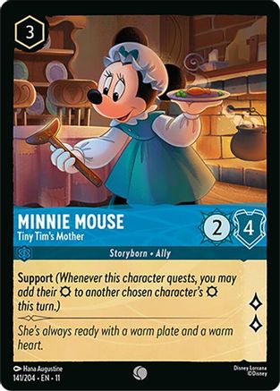 Minnie Mouse (Tiny Tim's Mother) - 141/204 - Common