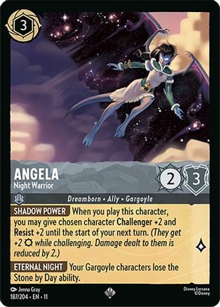 Angela (Night Warrior) - 187/204 - Super Rare (Foil)