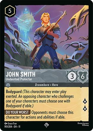John Smith (Undaunted Protector) - 193/204 - Super Rare (Foil)