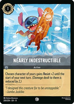 Nearly Indestructible - 200/204 - Common