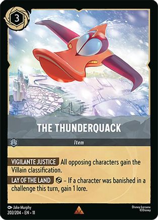 The Thunderquack - 202/204 - Rare