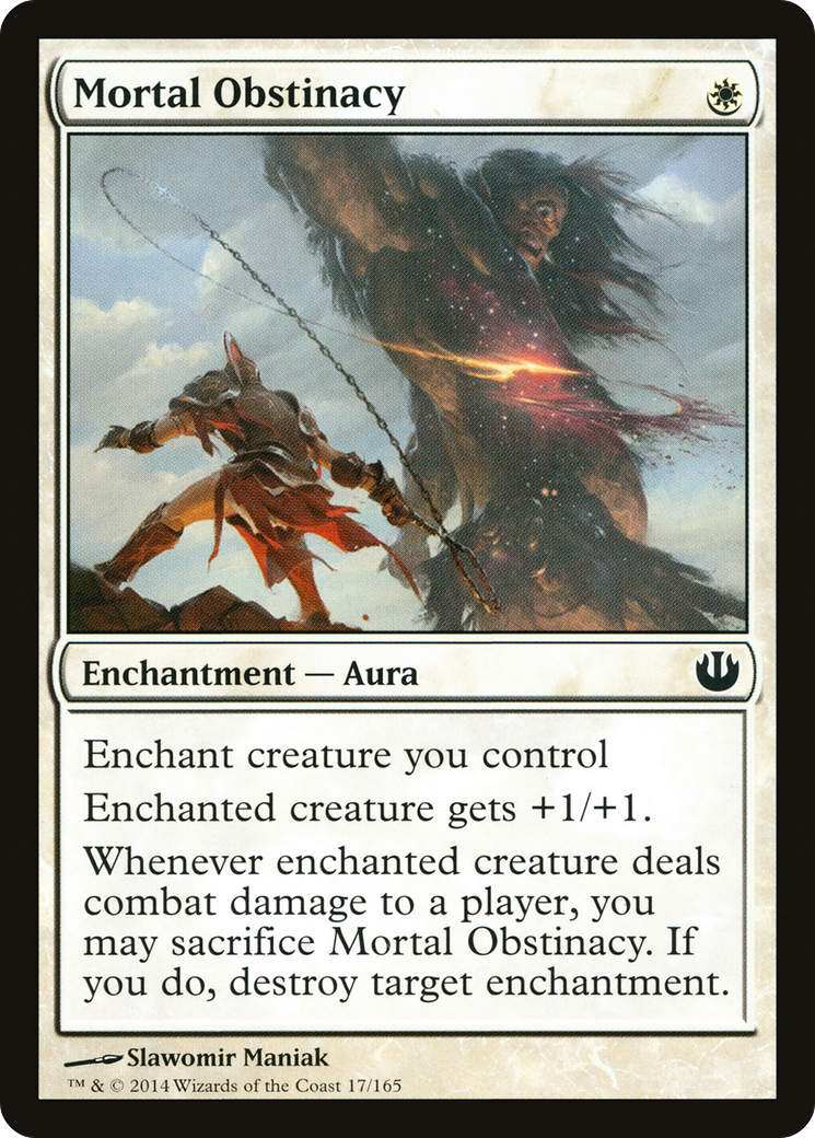Mortal Obstinacy (JOU-017) Foil
