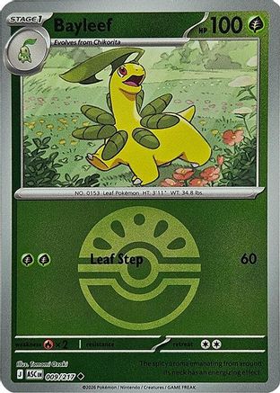 Bayleef (Friend Ball) 009 - Uncommon Reverse Holo