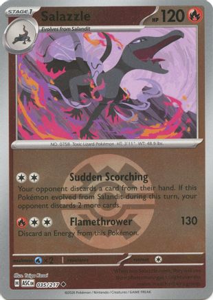Salazzle (Quick Ball) 035/217 - Uncommon Reverse Holo