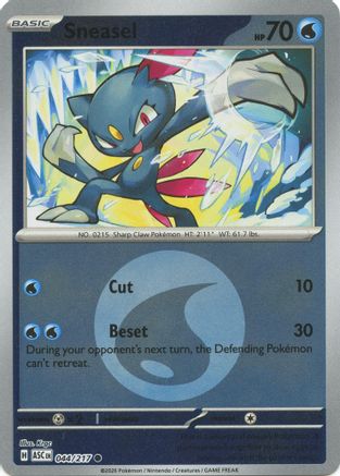 Sneasel (Energy Symbol Pattern) 044 - Common Reverse Holo