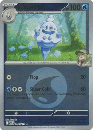 N's Vanillish (Energy Symbol Pattern) 050 - Common Reverse Holo