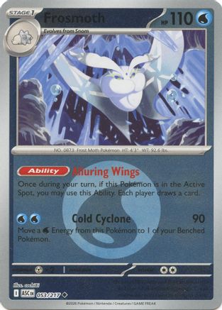 Frosmoth (Energy Symbol Pattern) 053 - Uncommon Reverse Holo
